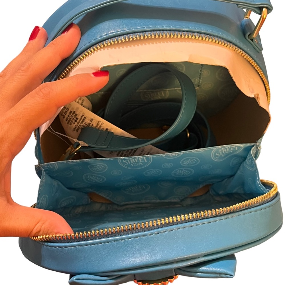 Disney Parks Dapper Dans Main Street USA Round Crossbody Bag - Picture 5 of 7